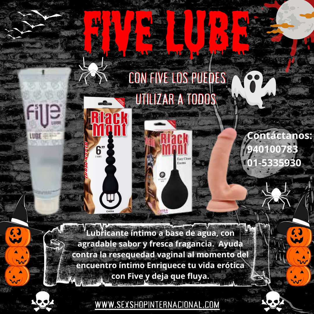 Lubricante Íntimo Five para que todo te resbale